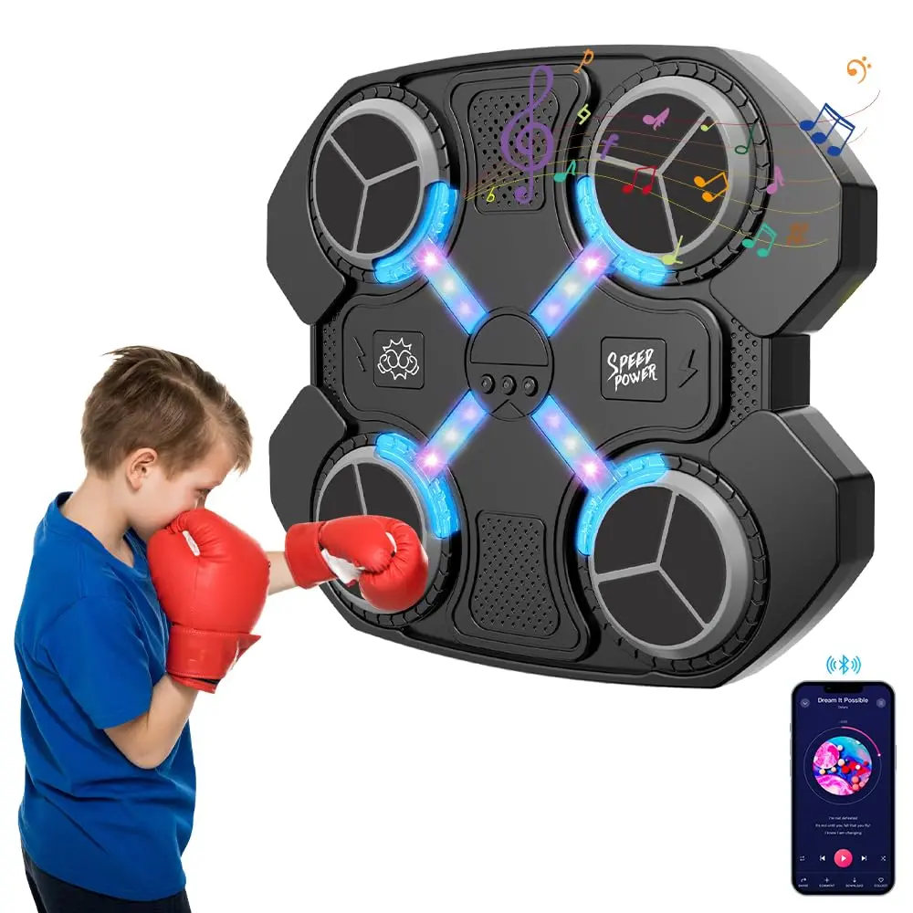 Тренажер боксерський музичний для тренування реакції 32х27см - Зображення 2