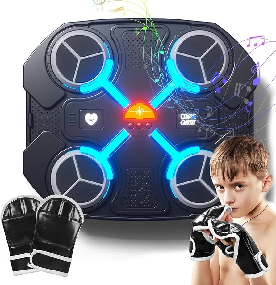 Тренажер боксерський музичний для тренування реакції 32х27см - Зображення 4