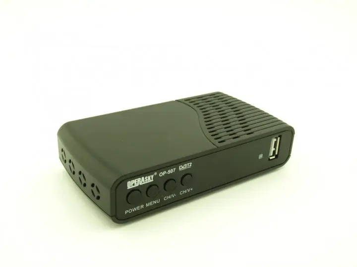 Цифровий телевізійний приймач T2 OP-507 Ресівер (Тюнер) Т2 HD - Зображення 3