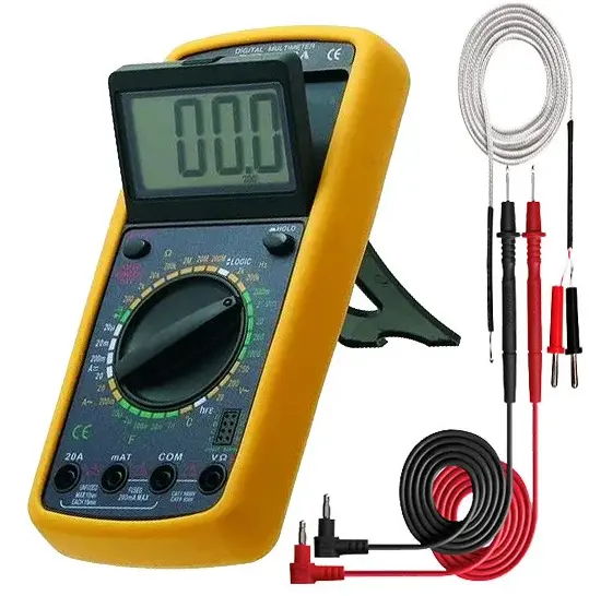 Цифровий тестер, мультиметр DT 9208A - Зображення 5