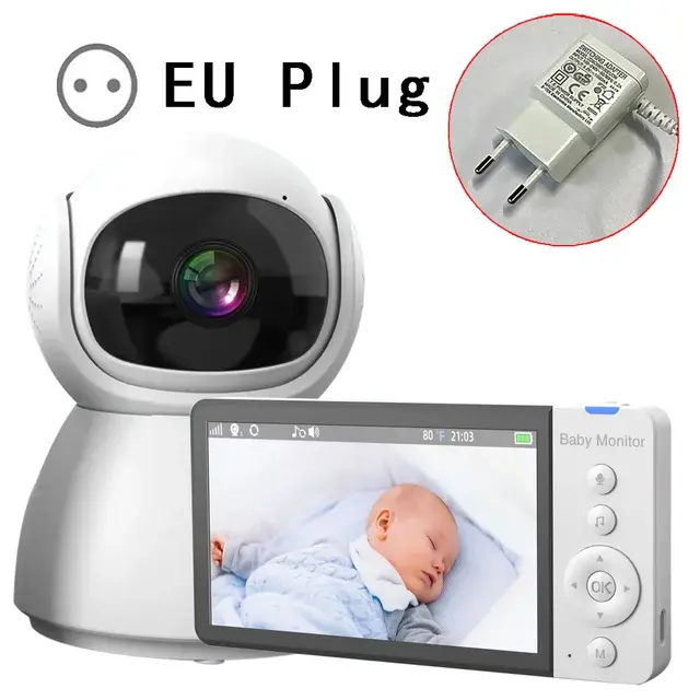 Цифрова відеоняня радіоняня baby monitor hd screen mini nyana - Зображення 3