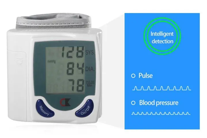 Цифровий автоматичний тонометр Blood Pressure Monitor для вимірювання АТ та пульсу -VN-31 - Зображення 5