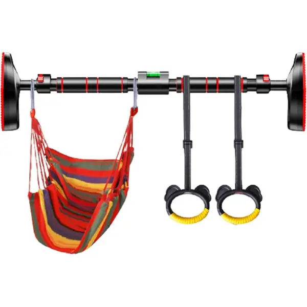 Турник розсувний для підтягування TYRNIK-2 (+кільця+дитяча гойдалка) - Зображення 2