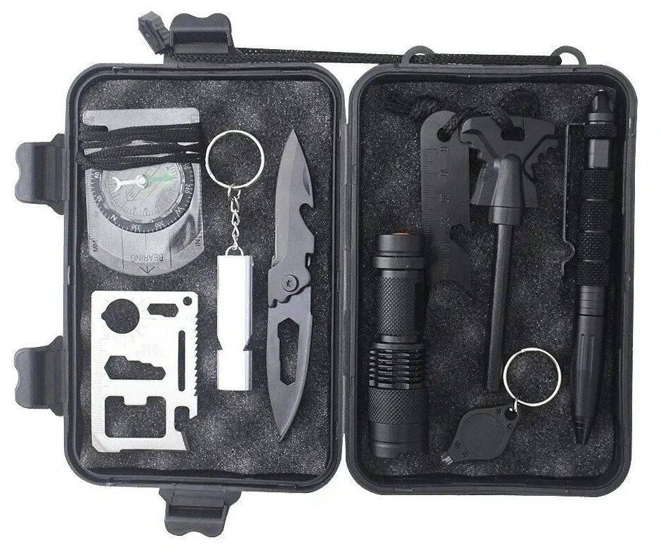 Туристичний набір інструментів для виживання 8 предметів - Зображення 5
