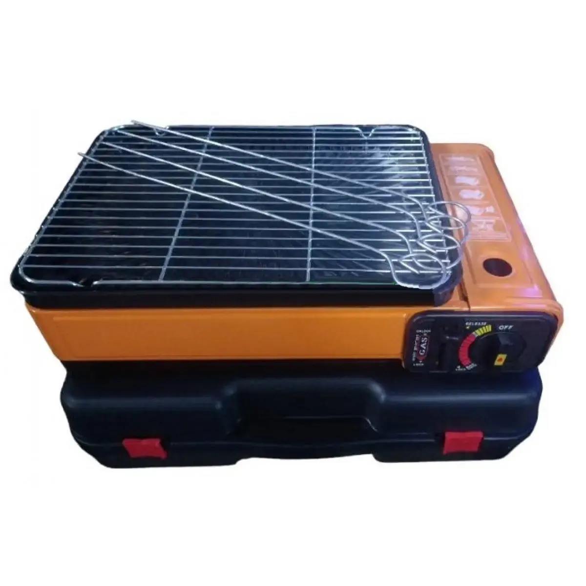 Туристичний портативний газовий гриль-плита барбекю Blue Shield 290A 2.2 кВт п'єзопідпал, кейс - Зображення 3