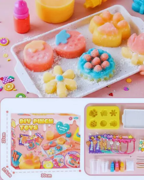 Творчий набір для виготовлення сквішів,Таба Лапок для дітей "Зроби сквіш сам" - Зображення 2