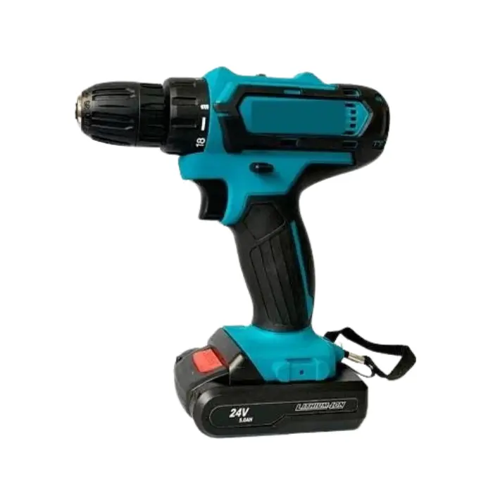 Шуруповерт 24V з набором інструментів, Акумуляторний шуруповерт - Зображення 2