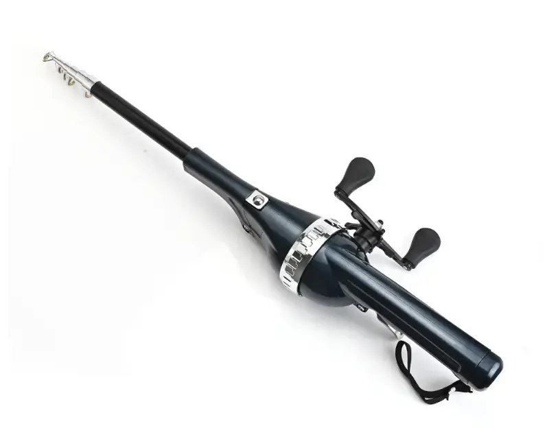 Вудка спінінг телескопічна / Міні спінінг для риболовлі - Зображення 4