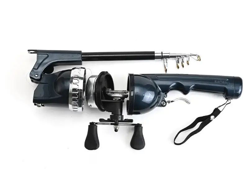 Вудка спінінг телескопічна / Міні спінінг для риболовлі - Зображення 5