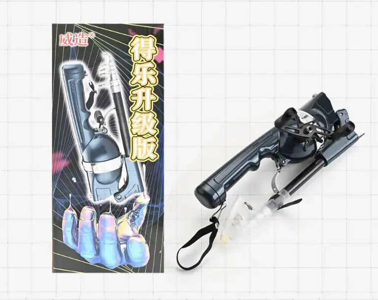 Вудка спінінг телескопічна / Міні спінінг для риболовлі - Зображення 8