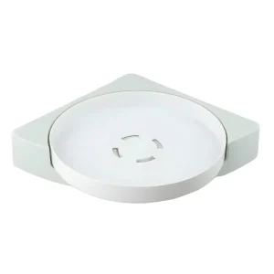 Кутова обертова полиця для ванної кімнати Multi Functional Rotational Tray