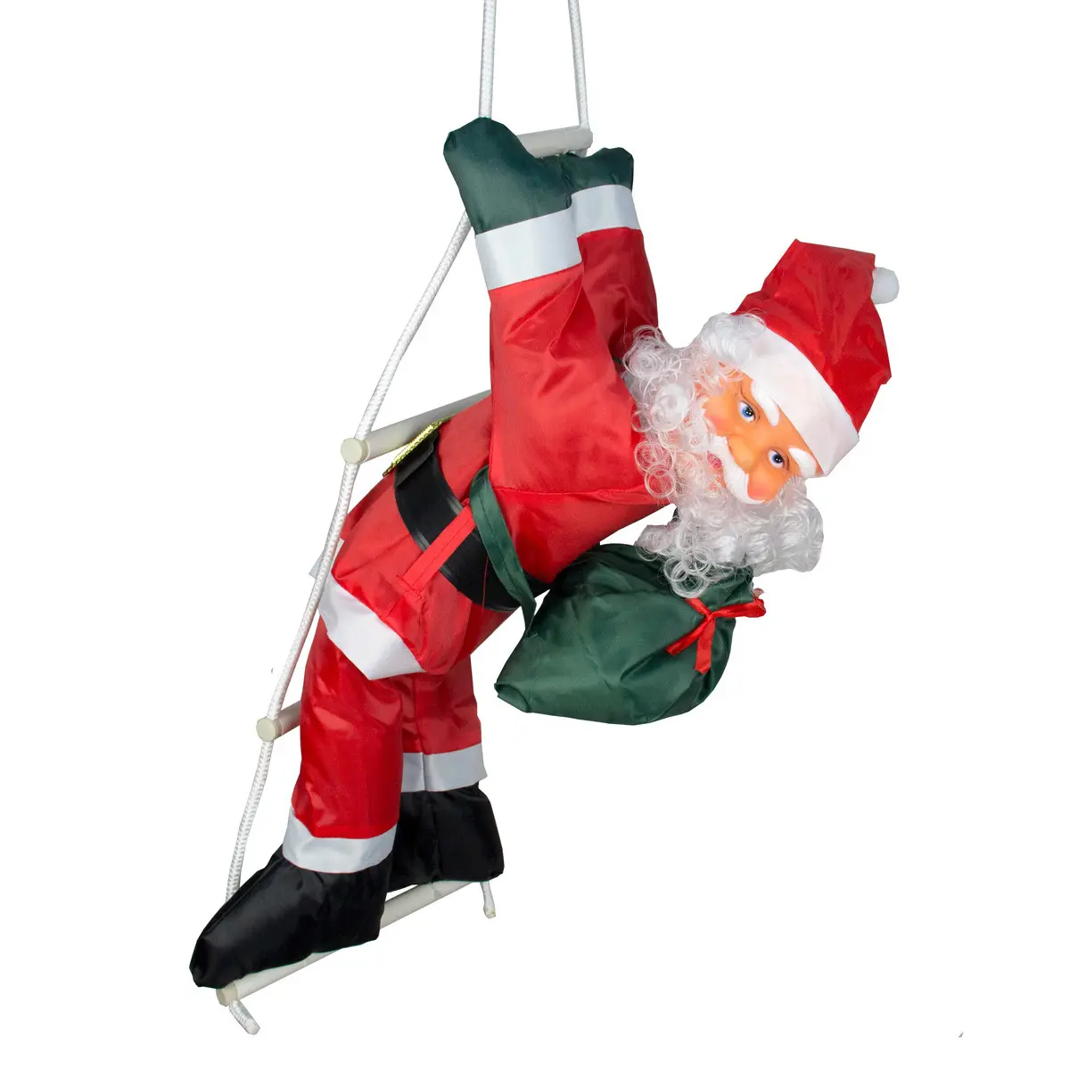 Вуличний декор Фігурка Дід Мороз 60 см, на сходах 2 м - Зображення 5