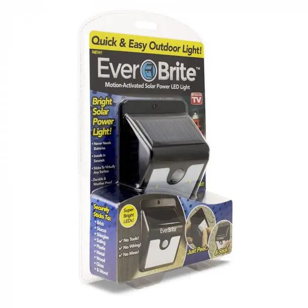Вуличний світильник на сонячній батареї із датчиком руху Ever Brite - Зображення 4
