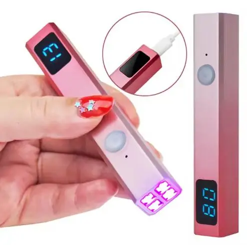 Ультрафіолетова УФ/ світлодіодна лампа для дизайну нігтів USB AND 1-44 - Зображення 2