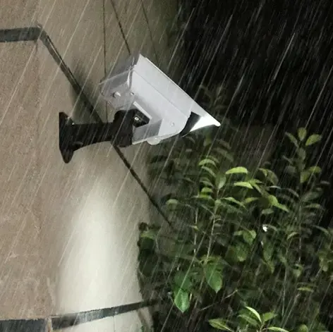 Вуличний ліхтар на сонячній батареї у вигляді камери CL877A 180W муляж камери з пультом та датчиком руху GS-0877 - Зображення 2