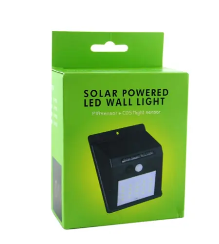 Вуличний ліхтар із датчиком руху на сонячній батареї BL-609 20SMD - Зображення 5