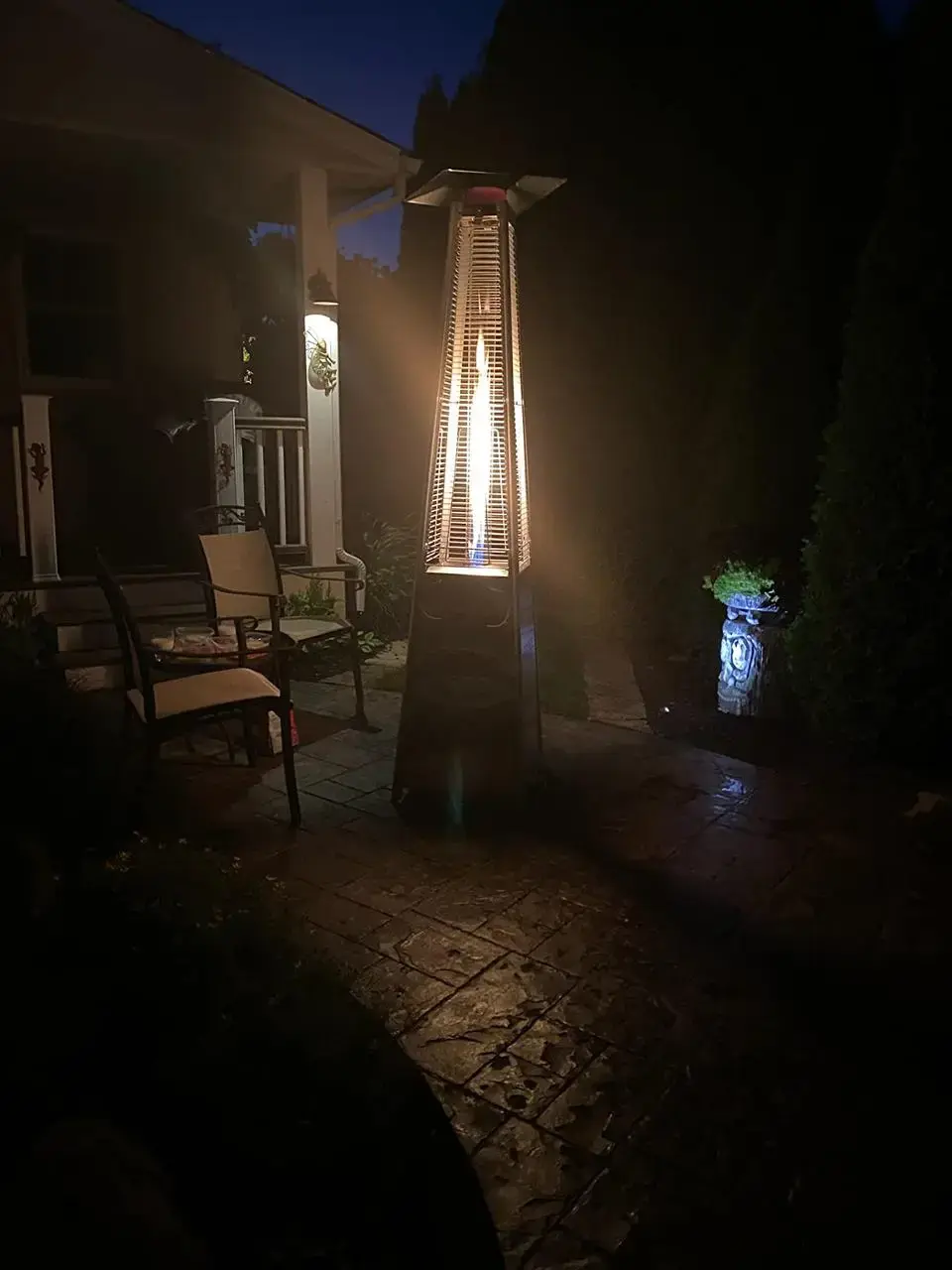 Вуличний обігрівач піраміда (газовий) WCG PH-3B - Зображення 3