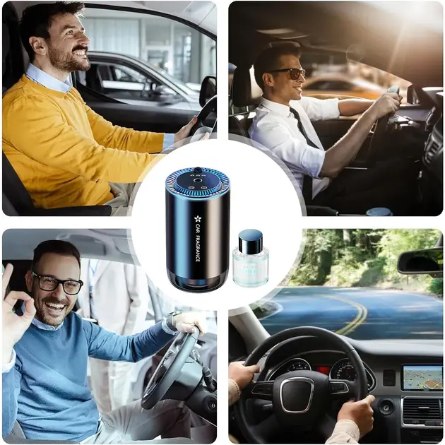 Розумний автомобільний ароматизатор з проекцією Aroma 300mAh, 50 мл - Зображення 5