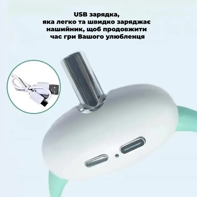 Розумний лазерний нашийник для кішок та кішок Laser Collar інтерактивна смарт із вбудованим лазером - Зображення 5