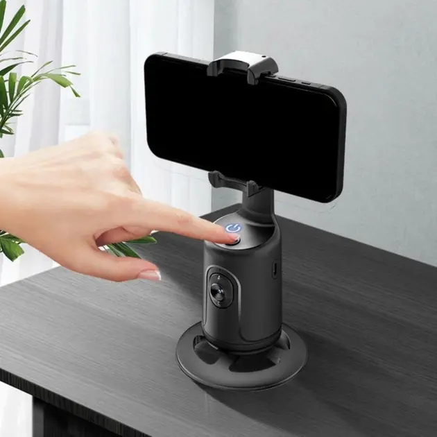 Розумний монопод P01 з датчиком руху Акумуляторний стабілізатор для телефону настільний смарт штатив - Зображення 7