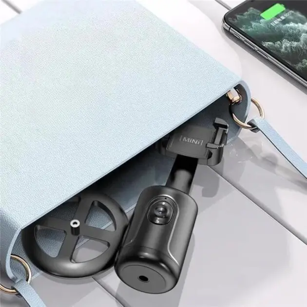 Розумний монопод P01 з датчиком руху Акумуляторний стабілізатор для телефону настільний смарт штатив - Зображення 4