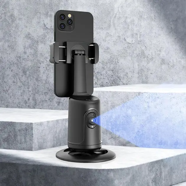 Розумний монопод P01 з датчиком руху Акумуляторний стабілізатор для телефону настільний смарт штатив - Зображення 6