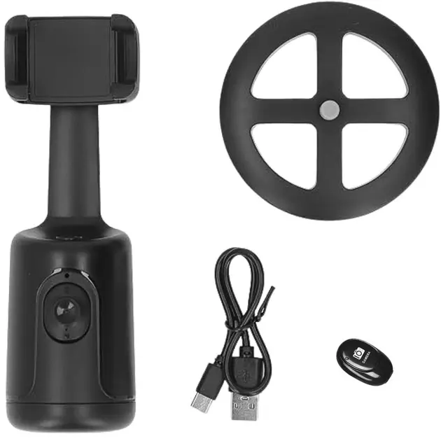 Розумний монопод P01 з датчиком руху Акумуляторний стабілізатор для телефону настільний смарт штатив - Зображення 8