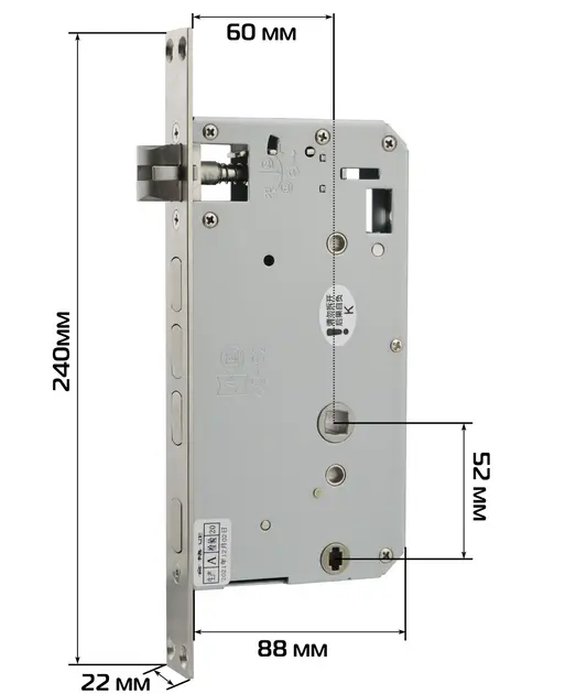 Дверний сенсорний замок з відбитком пальця,розумна біометрична дверна ручка, 4 способи відкриття - Зображення 7