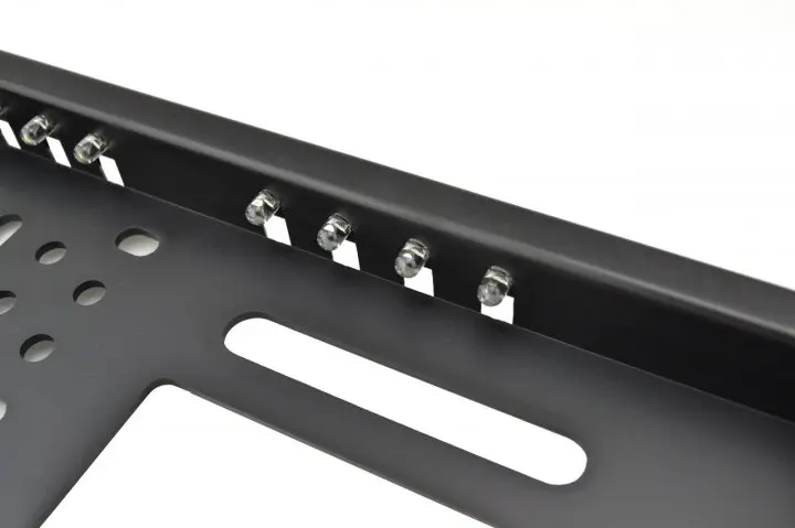 Камера заднього виду в номерній рамці з 4 LED підсвічуванням Black - Зображення 6