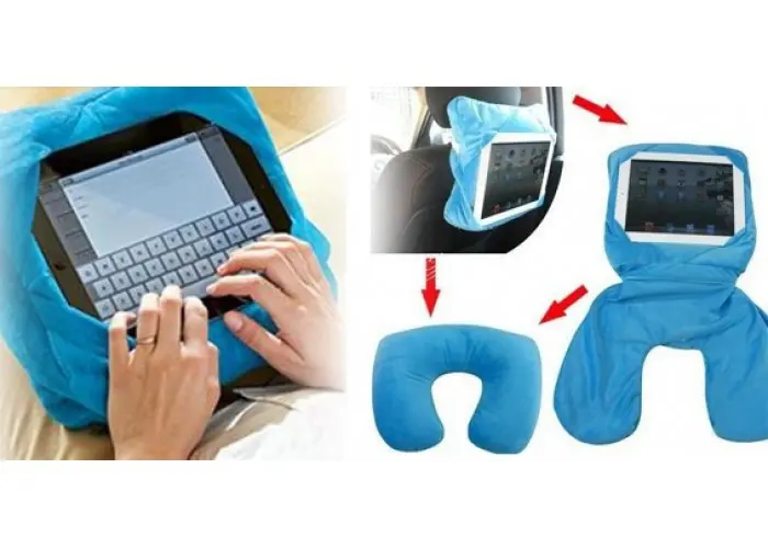 Універсальна подушка-підставка 3 в 1 Go Go Pillow для планшета, подушка гоу гоу пілоу - Зображення 5