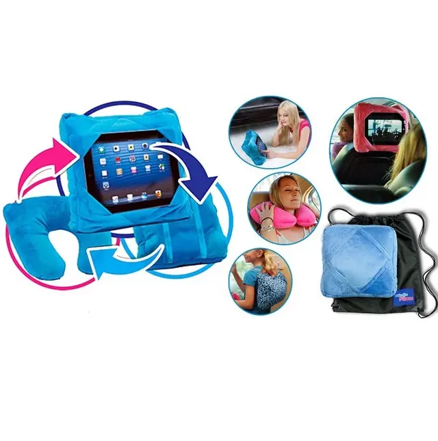 Універсальна подушка-підставка 3 в 1 Go Go Pillow для планшета, подушка гоу гоу пілоу - Зображення 3