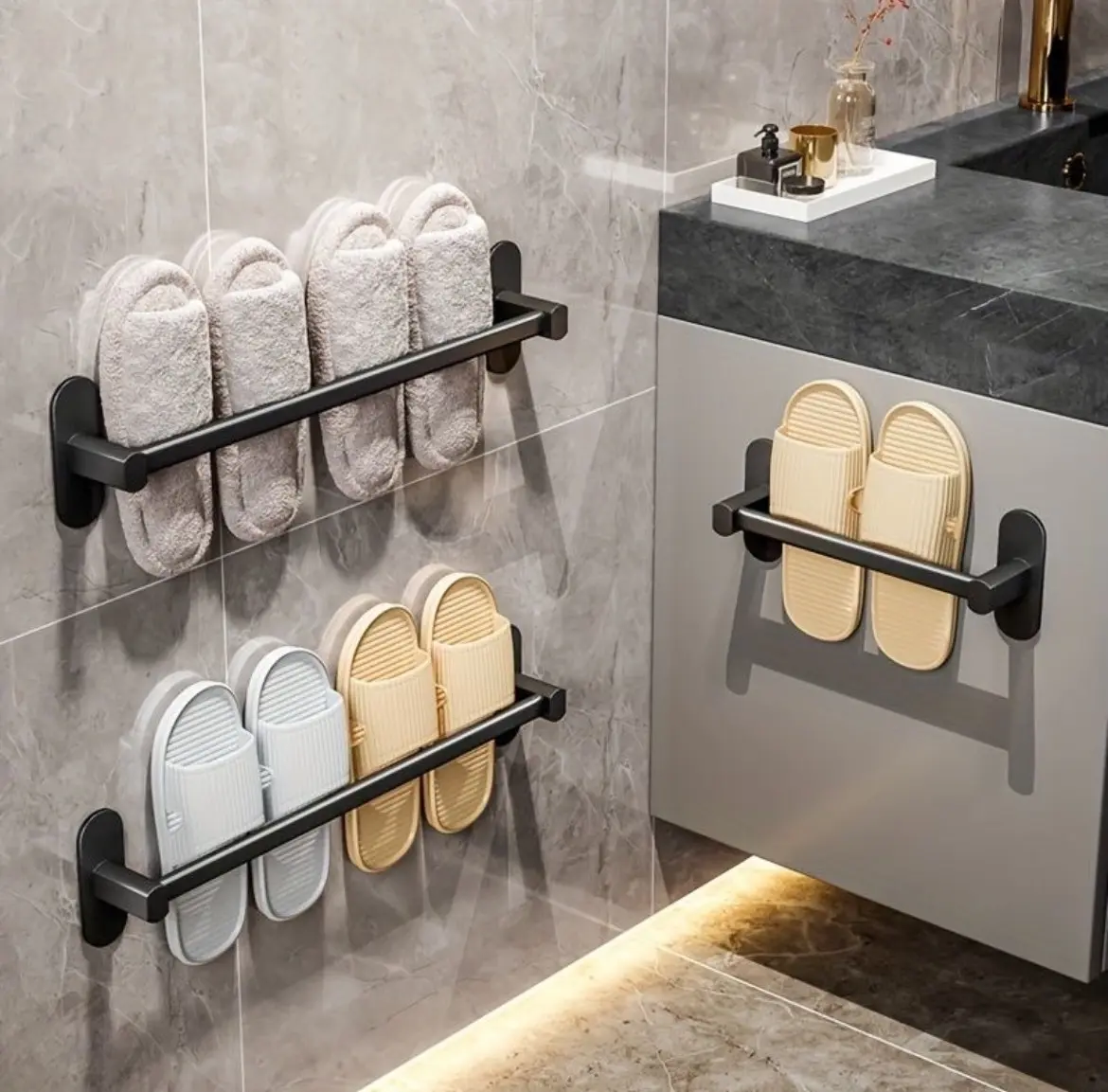 Універсальна поличка для взуття та рушників SHOE HOLDER/ Утримувач для рушників / Ручник тримач - Зображення 3