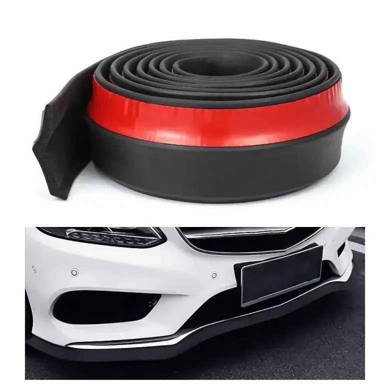 Універсальна гумова губа на бампер Samurai (молдинг на передній бампер на його нижню частину) - Зображення 6