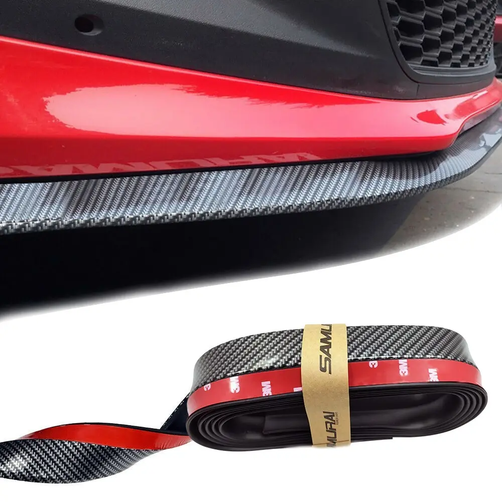 Універсальна гумова губа на бампер Samurai (молдинг на передній бампер на його нижню частину) - Зображення 2