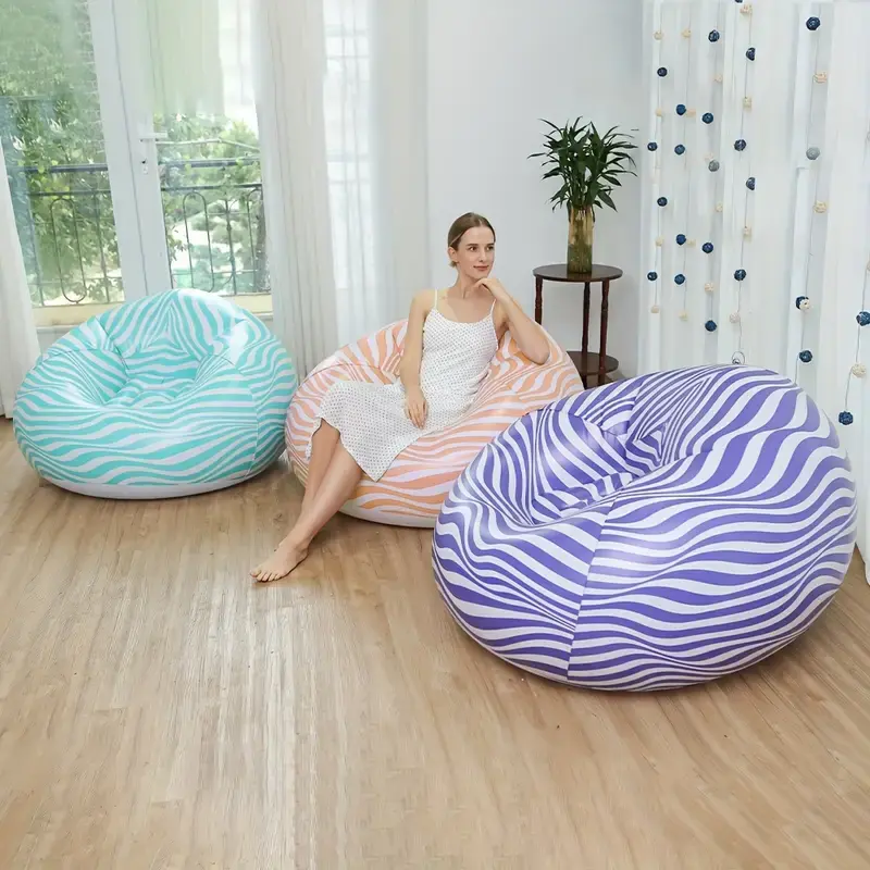 Універсальний диван в смужку - Портативний пуф Sofa AND XL-1135 - Зображення 2