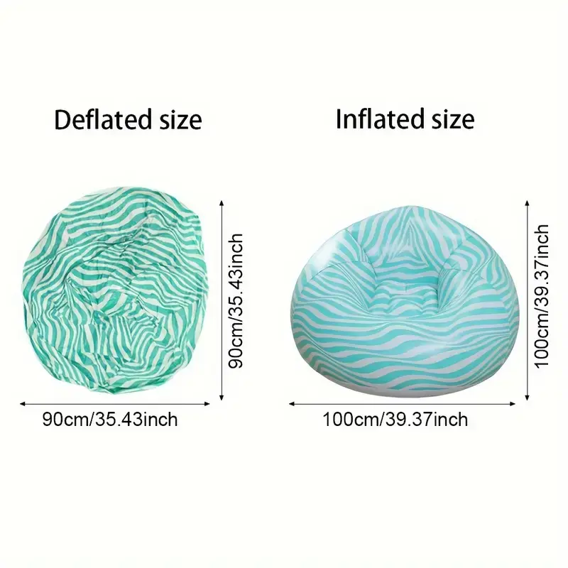 Універсальний диван в смужку - Портативний пуф Sofa AND XL-1135 - Зображення 4