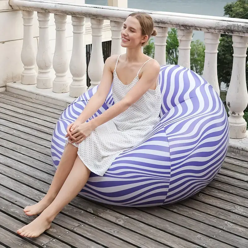 Універсальний диван в смужку - Портативний пуф Sofa AND XL-1135 - Зображення 7