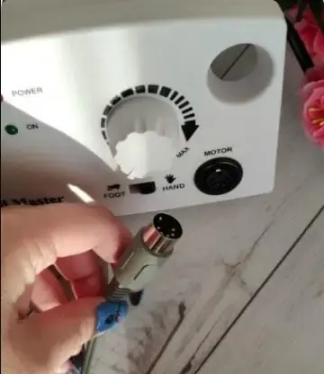 Універсальний фрезер для апаратного манікюру та педикюру Nail Drill ZS-602 35W - Зображення 7