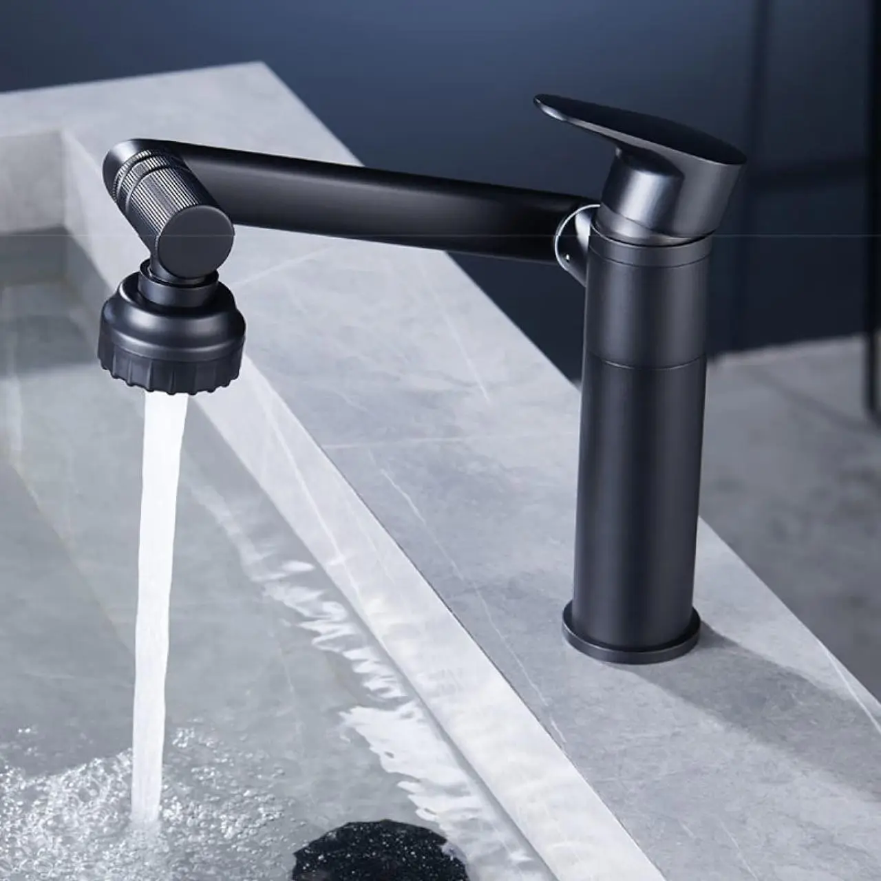 Універсальний поворотний змішувач для ванної кімнати - Зображення 4