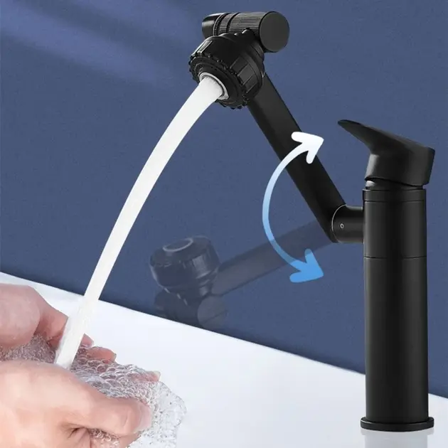 Універсальний поворотний змішувач для ванної кімнати - Зображення 5