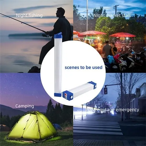 USB LED лампа аварійна, із магнітами та підвіскою - Зображення 6