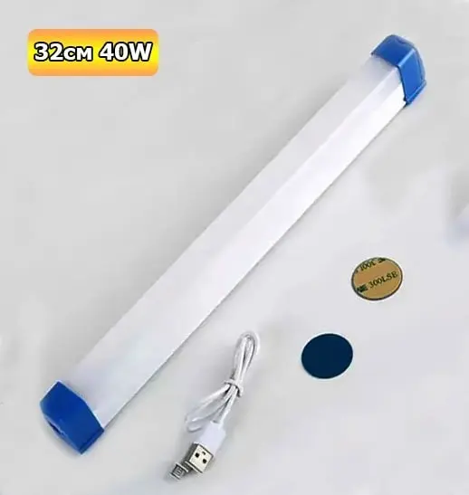 USB LED лампа аварійна, із магнітами та підвіскою - Зображення 2