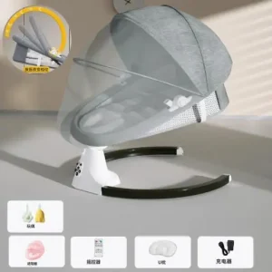 Заспокійливе крісло-гойдалка/колисковий шезлонг WX-088A