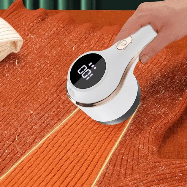 Пристрій для видалення ворсу HAIR BALL CY / Антикатишковий апарат / Портативний ремувер катишків - Зображення 4