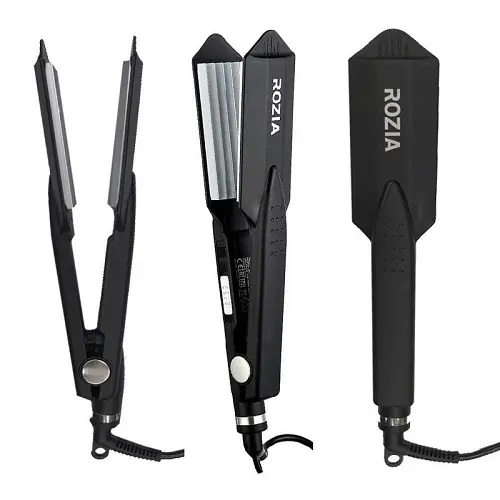 Праска для волосся (гофре) hr746. - Зображення 3