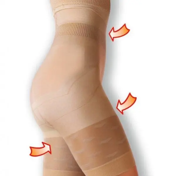 Білизна для корекції фігури California Beauty Slim N Lift шорти, Що Стягують, з високою талією - Зображення 5