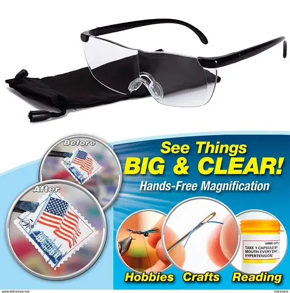 Збільшувальні Окуляри Лупа Big Vision See Things - Зображення 2