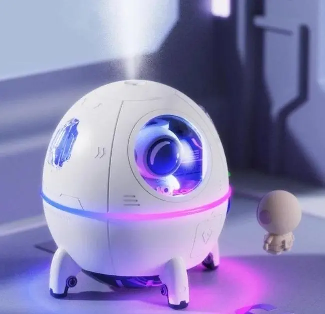 Зволожувач – аромадифузор Humidifier Астронавт 2в1 220мл з підсвічуванням - Зображення 2