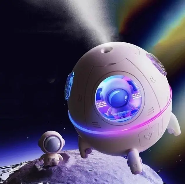 Зволожувач – аромадифузор Humidifier Астронавт 2в1 220мл з підсвічуванням - Зображення 3