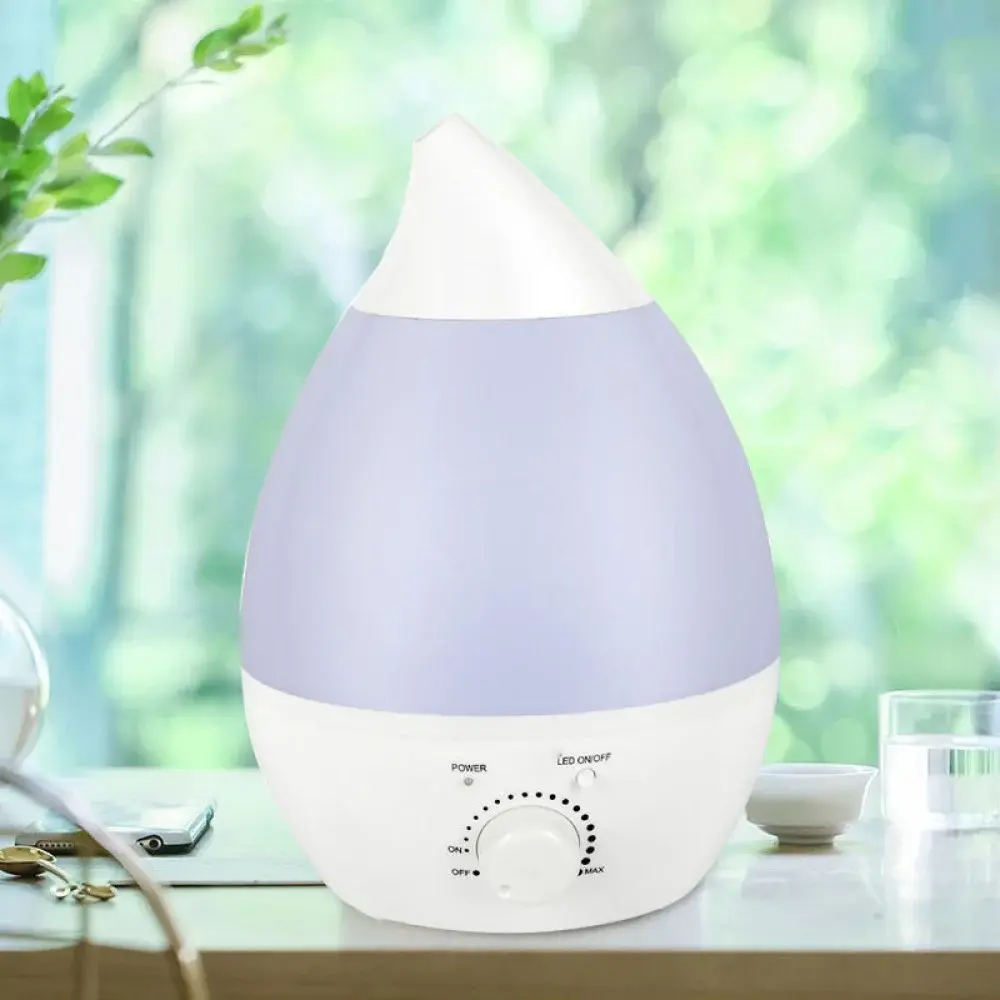 Зволожувач повітря на 1,3л підсвічуванням та регулятором Wild Wind Білий - Зображення 4